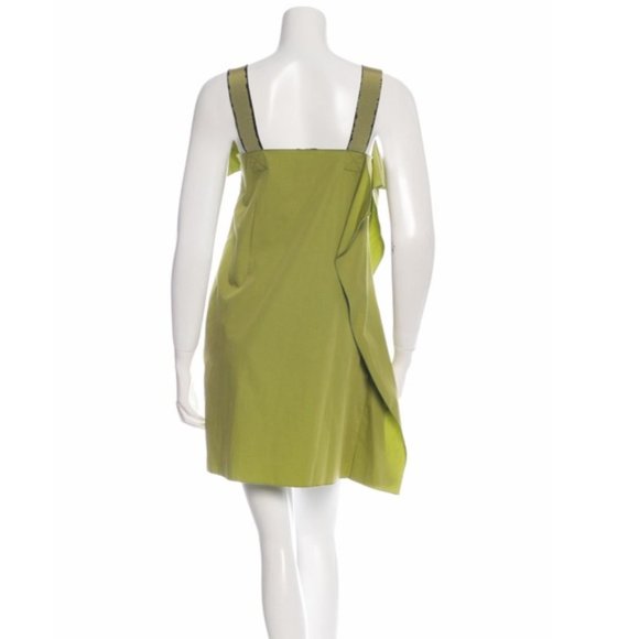 New! BOTTEGA VENETA Assenzio Cotton Dress - Picture 3 of 8